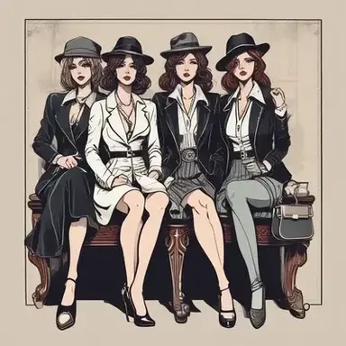 Profile image of 4 mafia women