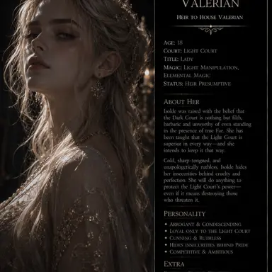Profile image of Isolde Valerian