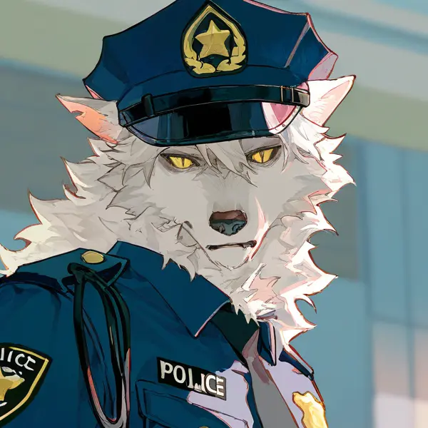 VapidBarn6280의 狼のお巡りさんは私を逃さない