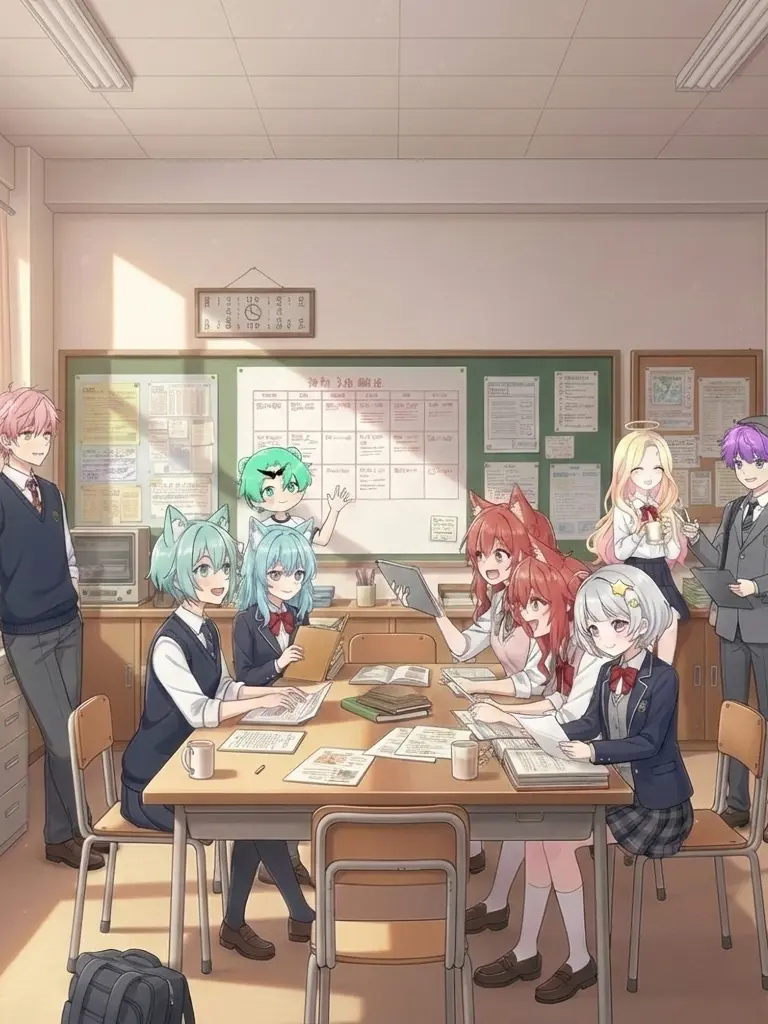 NimbleCow9980의 학생회 대저택과 신입생인 나