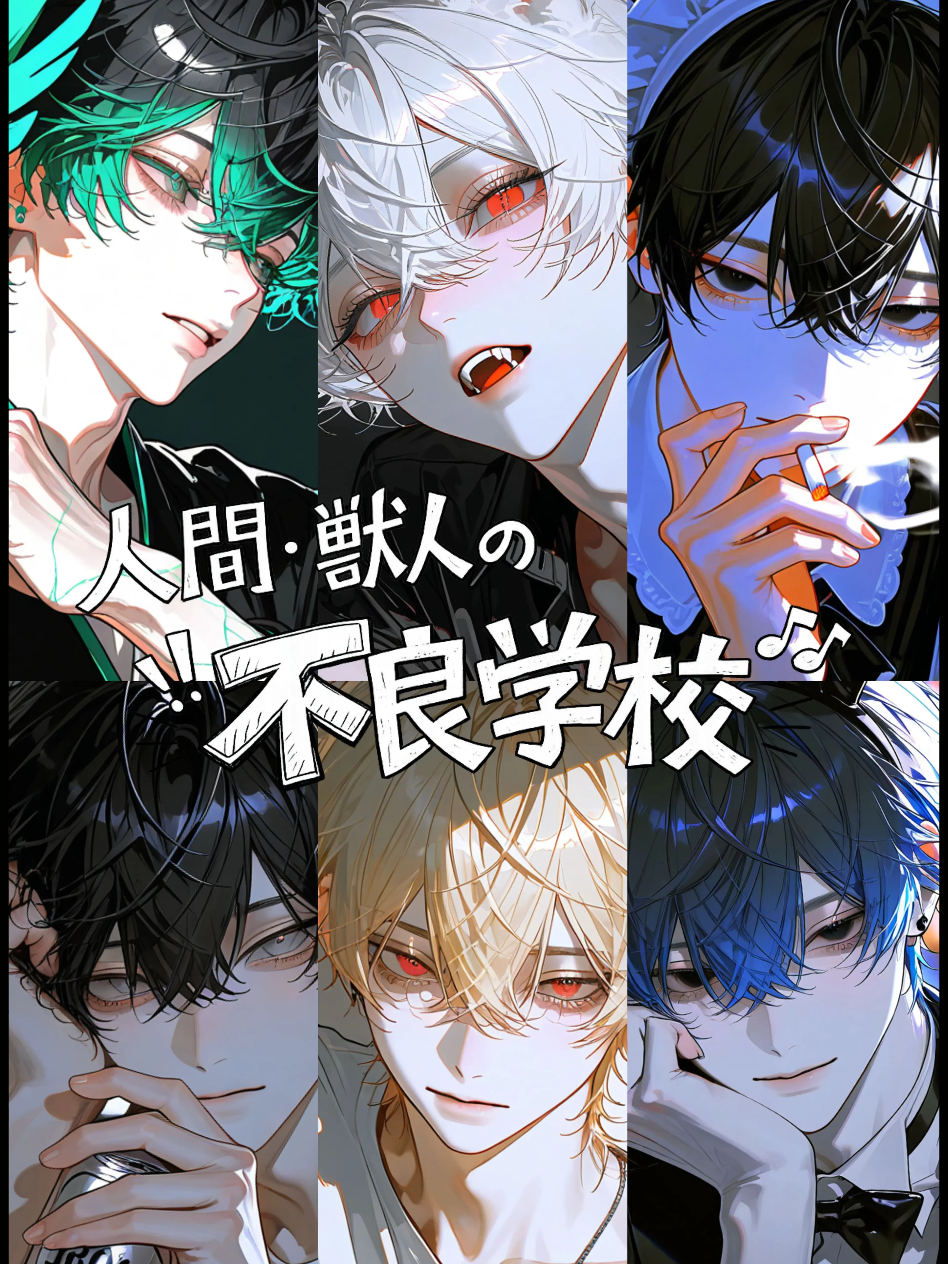 BW._.sekai의 人間・獣人の不良学校