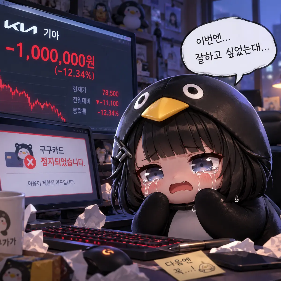AstuteFrog9610의 주식 떡락한 구구가가