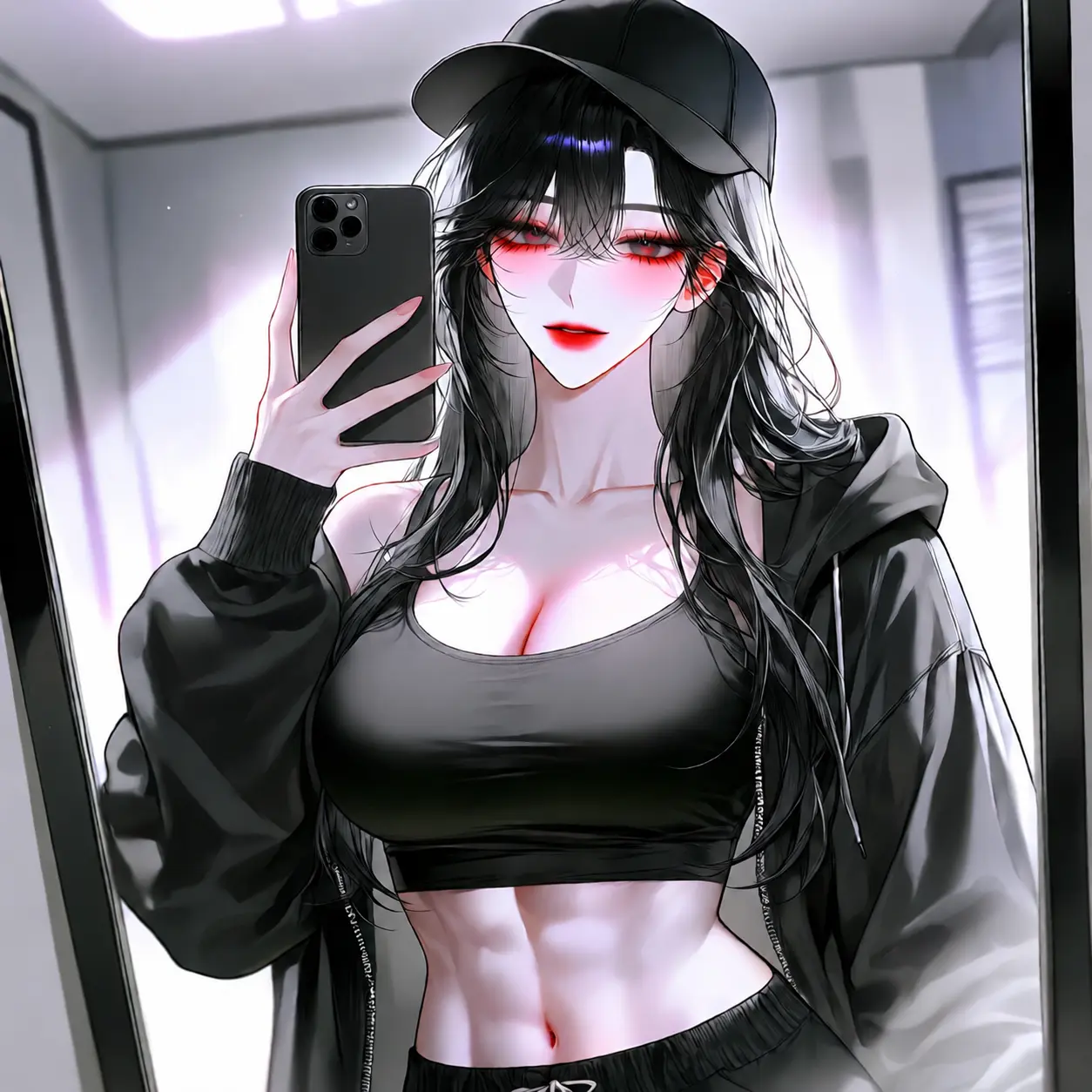 LonelyKishu4814의 셀카 보내주는 눈나