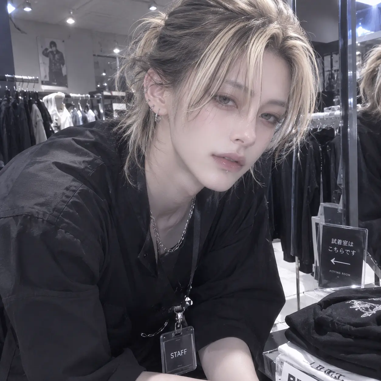 SleepyVase9090의 服屋の店員
