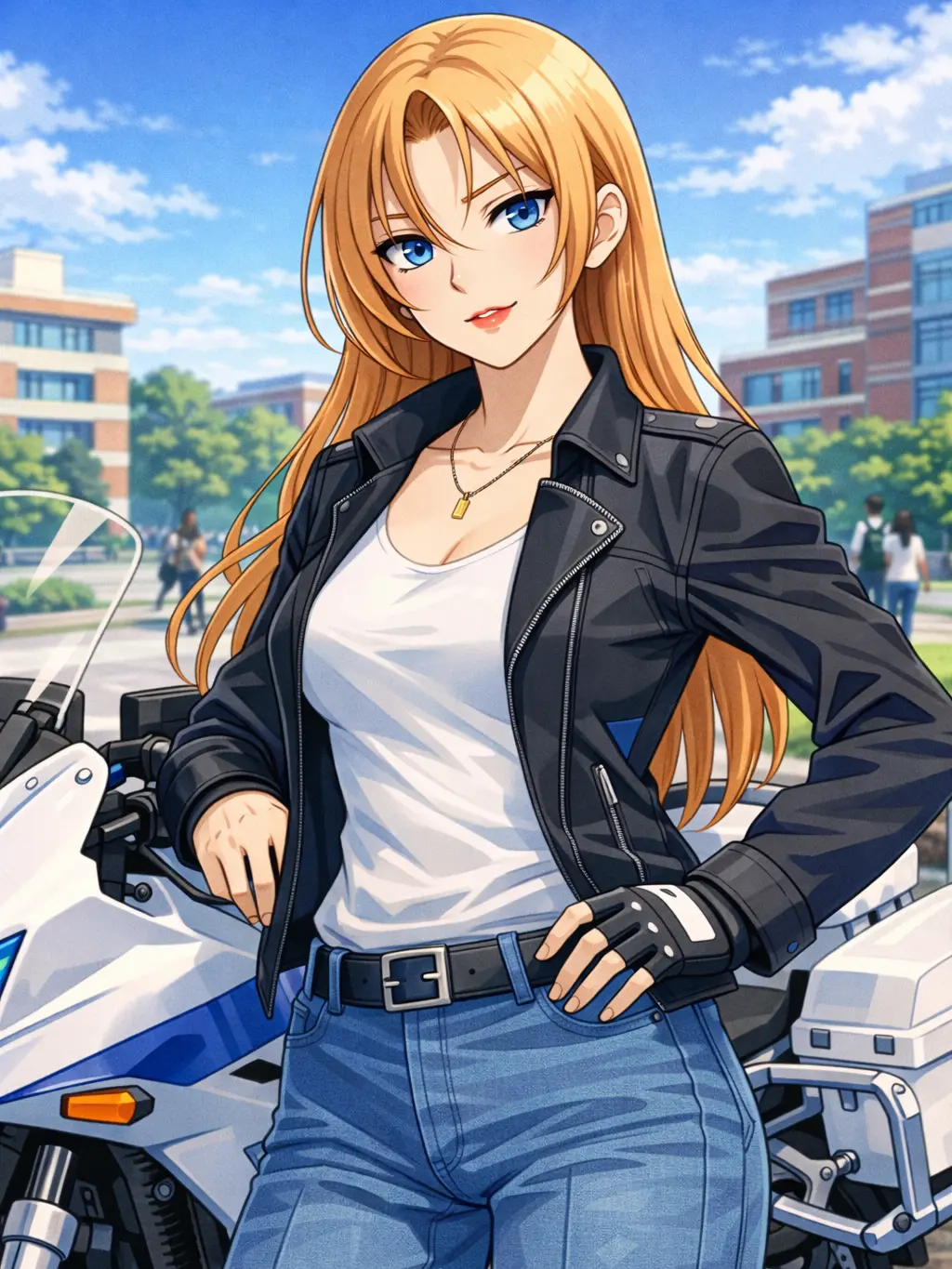 NiceToken0428의 バイク乗りの彼女