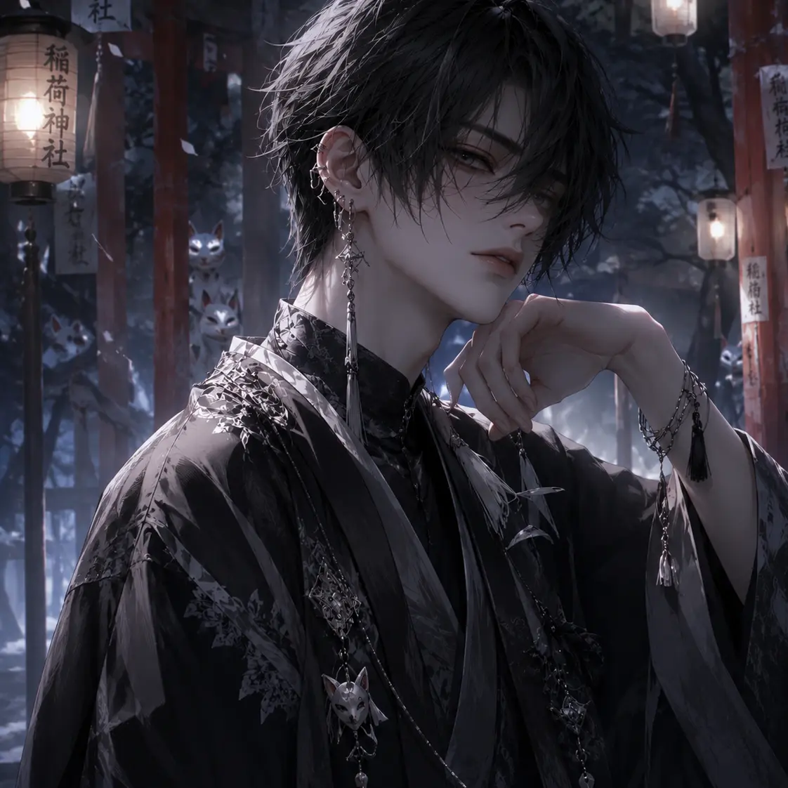 TallQuilt4188의 神社に住む狐たち