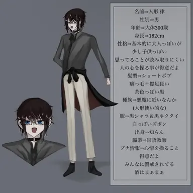 Profile image of 人形 律