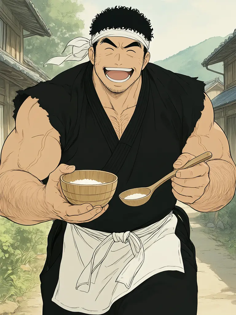 Chika_warabe의 Hazan-ryu: Master Kumagoro's Physical Guidance