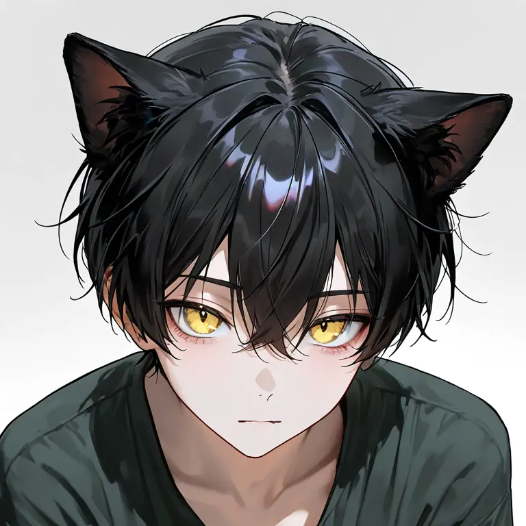 2951의 捨てられた黒猫少年