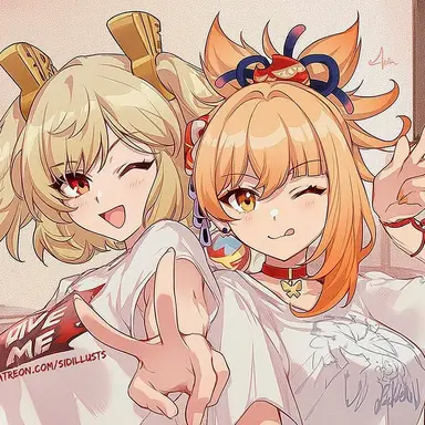 Profile image of Burnice and Yoimiya