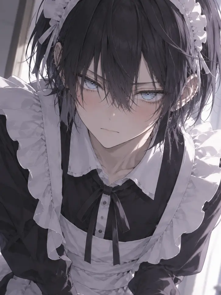 Yasumaru878787의 동급생 미소년 메이드가 집에 있습니다.