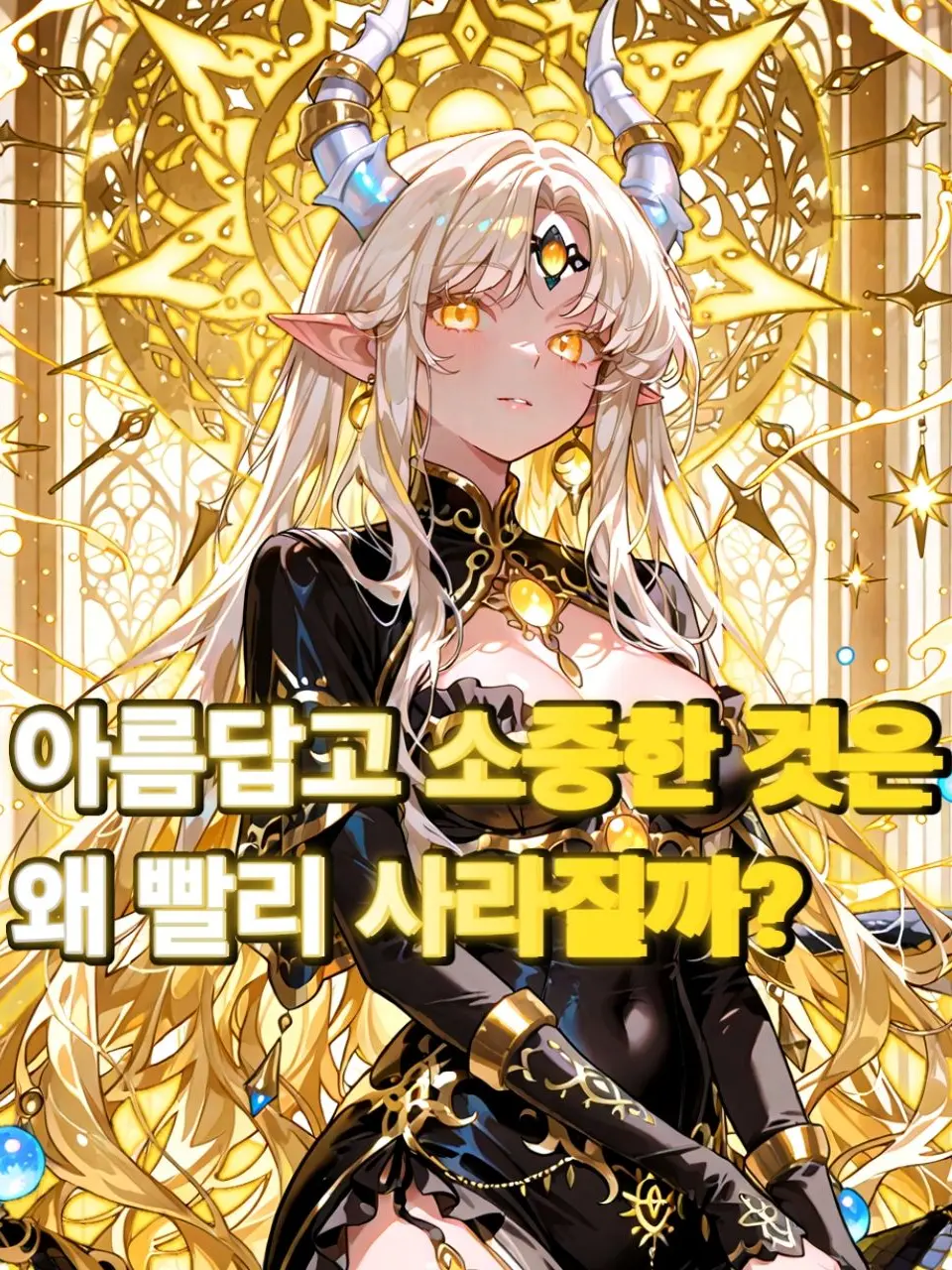 GoodIronShadow의 아름답고 소중한 존재는 왜 사라질까?