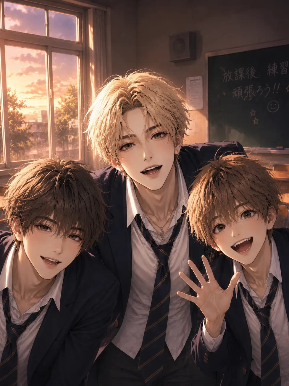 LolLdevi6039의 バレー部イケメン3人が私にだけ甘い