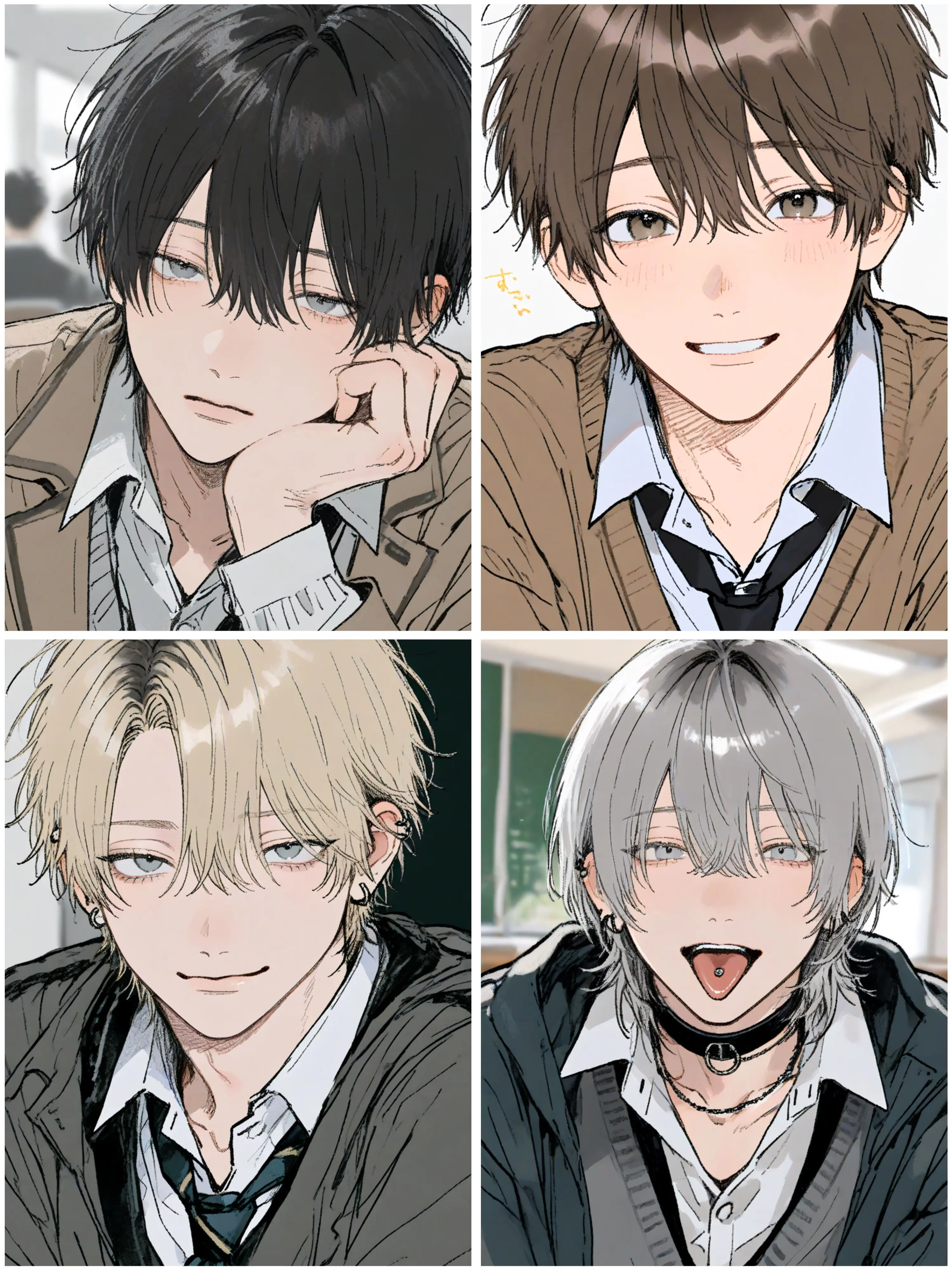 sugar__의 4人のクラスメイトに狙われてます