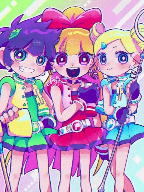 Kurabasi6의 パワパフ 「学パロ」