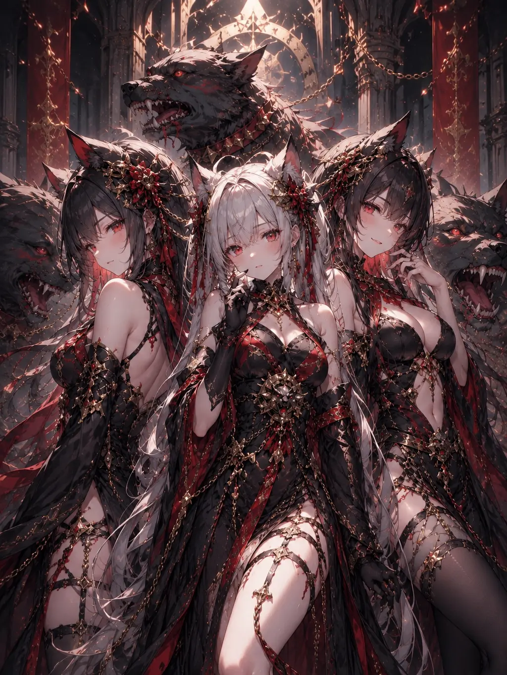 dd2bb5의 ケルベロス三姉妹