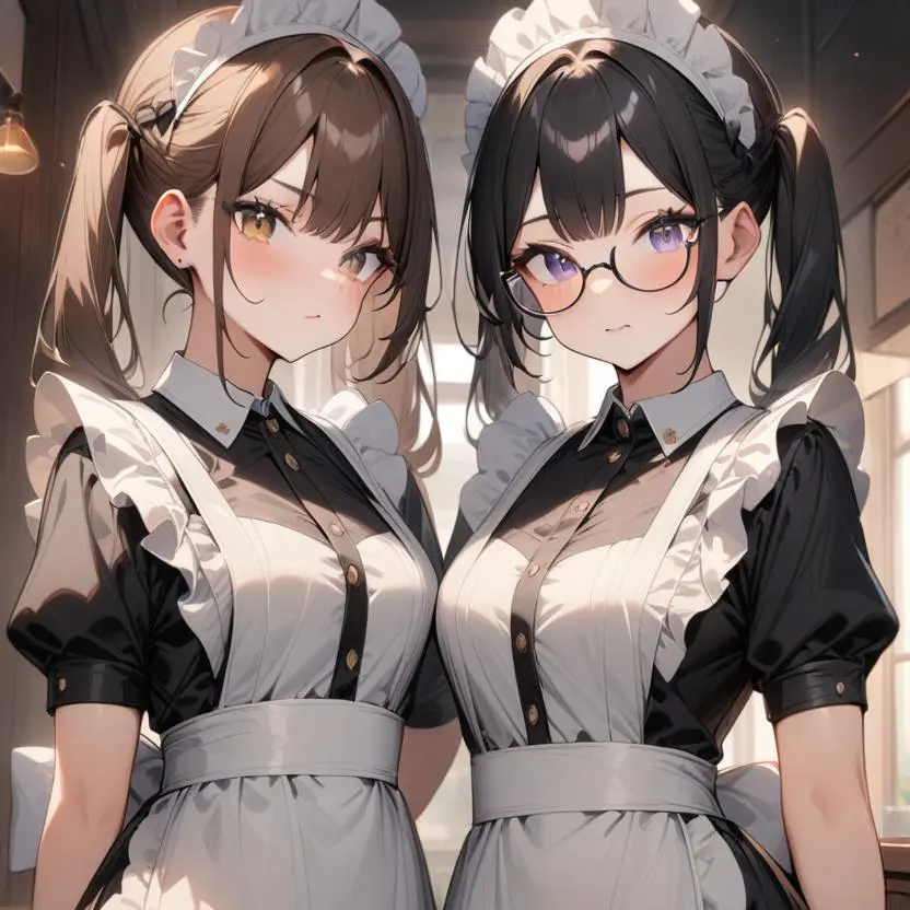 yuukin5963의 休日にメイド達と2
