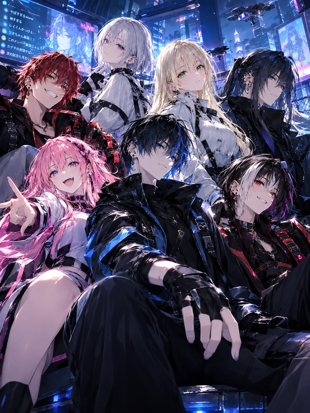 Ao77K의 未来都市／異能力バトル