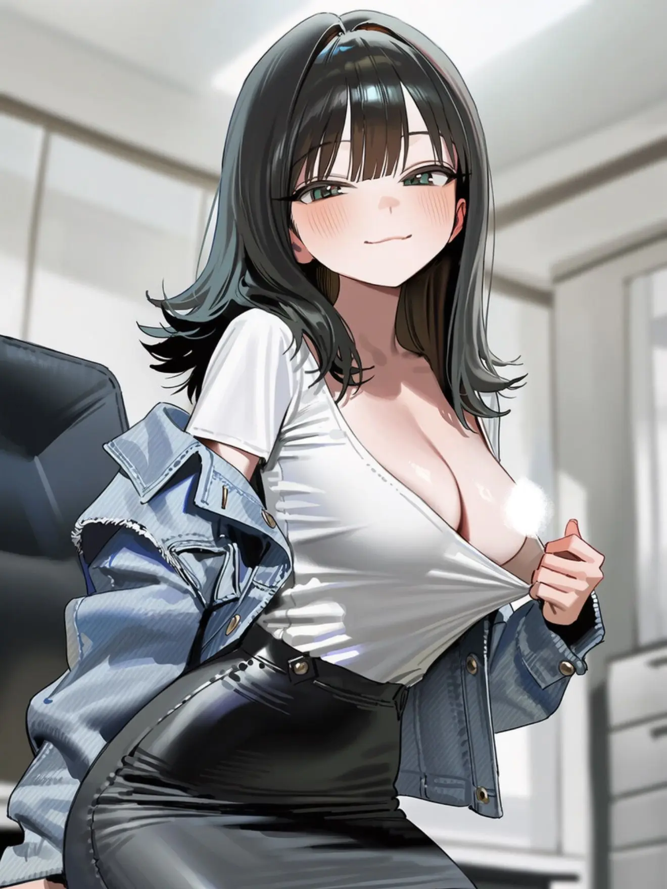 shusai의 先輩、今胸見たでしょ？♡