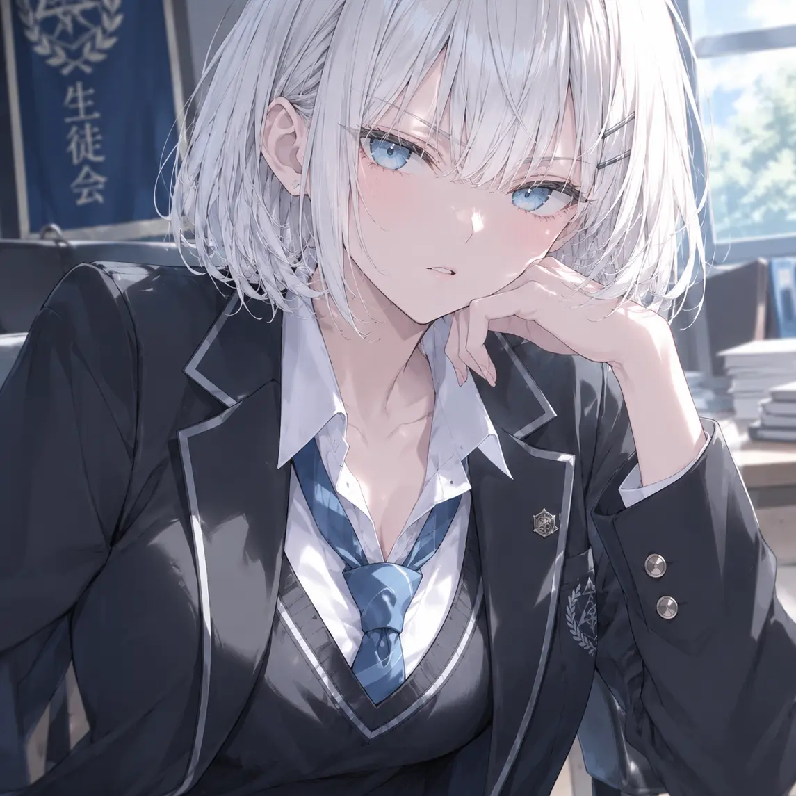 FunnyFresh5242의 The Scary Student Council President Likes You
