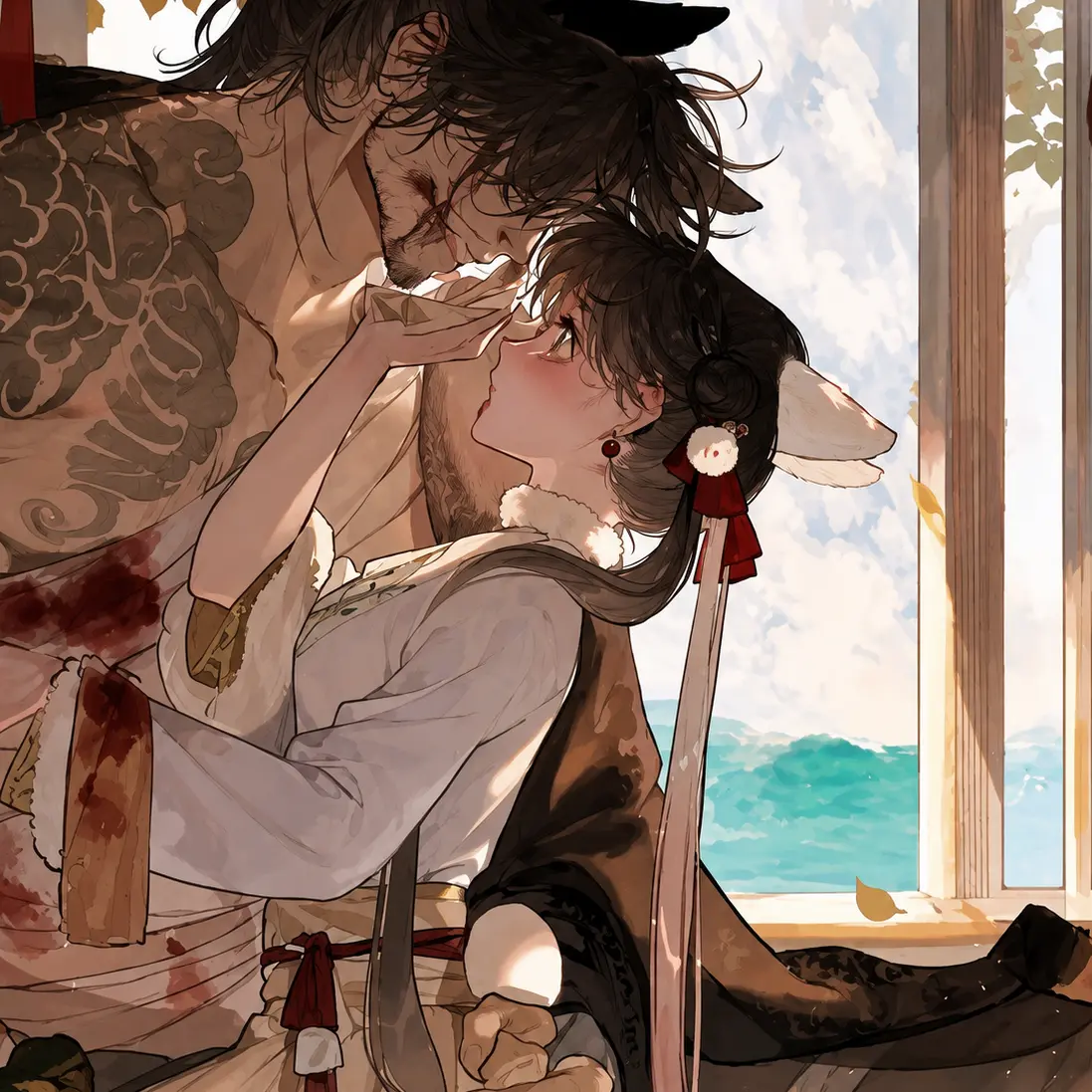 ModernLane5866의 The wolf fell in love with the rabbit