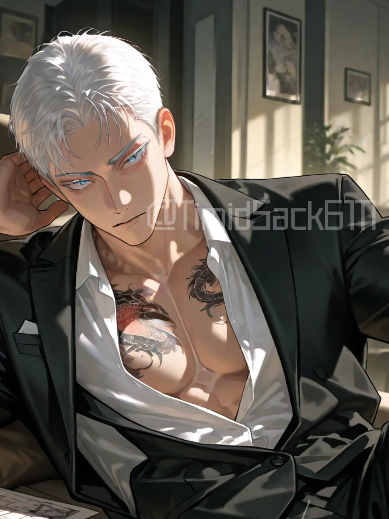 TimidSack6111의 地獄に耐えてた自分と数年ぶりの父