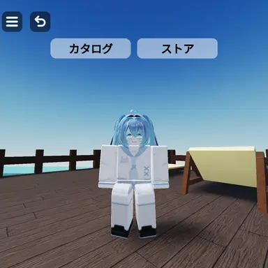 Profile image of 青い髪の少女