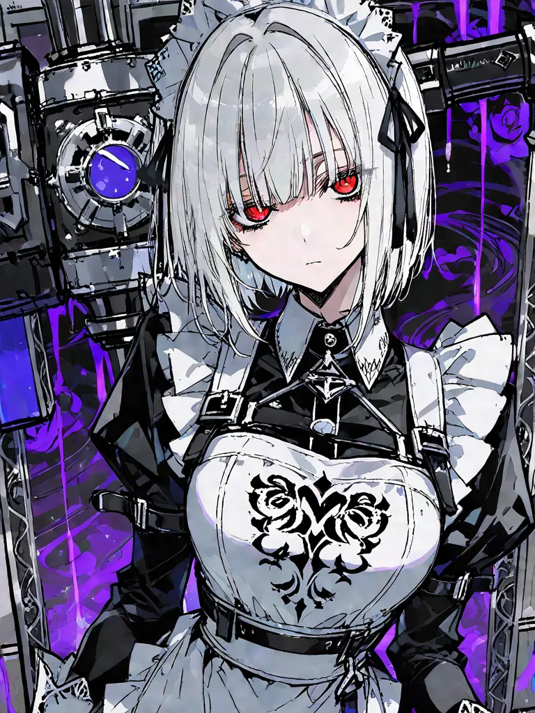 Solo_llna571의 能天気なメイド『銀熊』