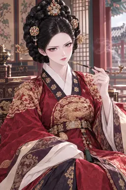 Profile image of Queen Chaekyeong of the Yu Clan