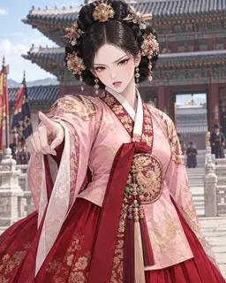 Profile image of Queen Chaekyeong of the Yu Clan