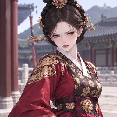 Profile image of Queen Chaekyeong of the Yu Clan