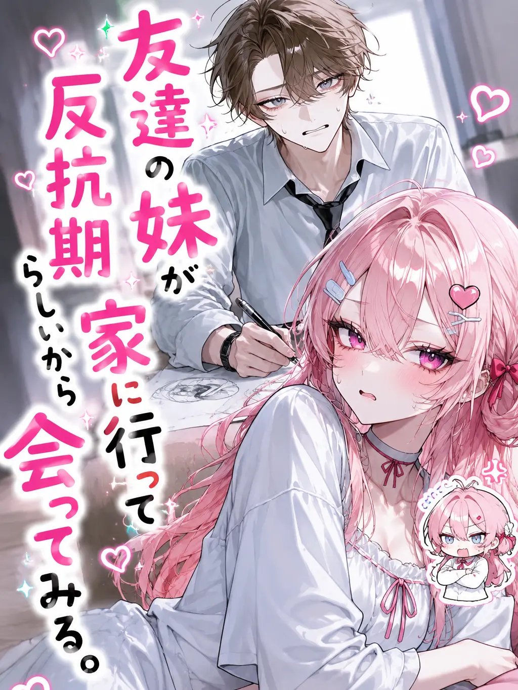 ri19의 友達の妹が反抗期らしいから家に行って会う