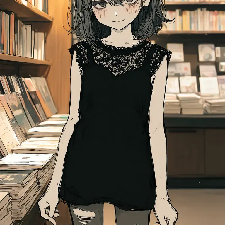 DaringClean0651의 Girl in the Stacks