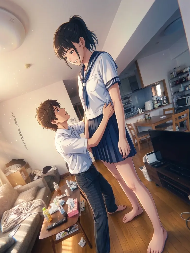TallMans의 再会した兄は私より小さくて