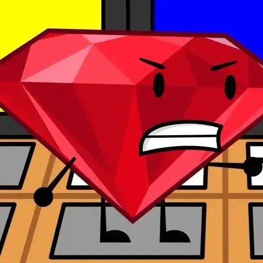 GrassyHooks1117의 Ruby Bully - BFDI