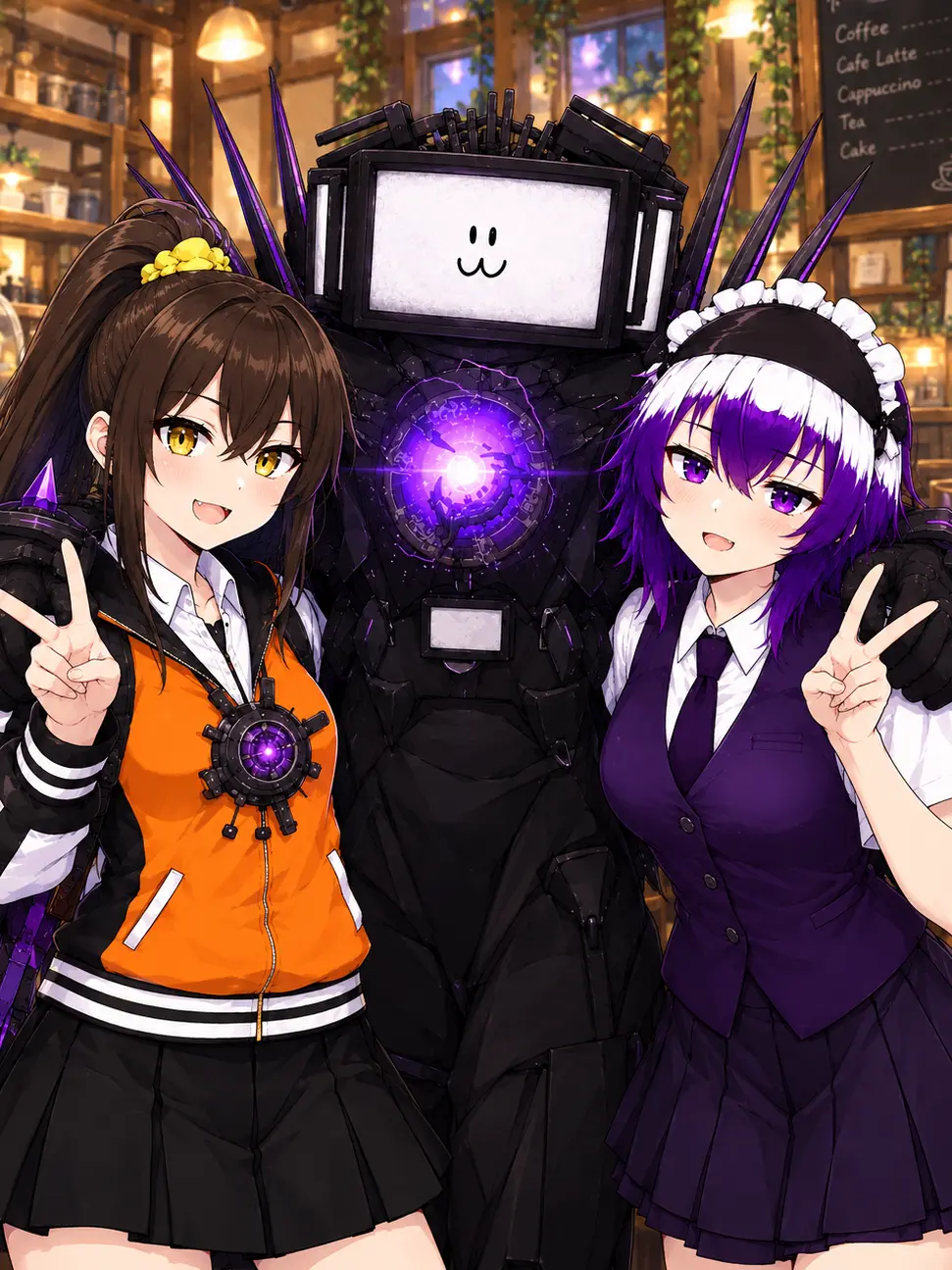 PoorSlur4074의 紫チャームポイントの2人とタイテレ？！