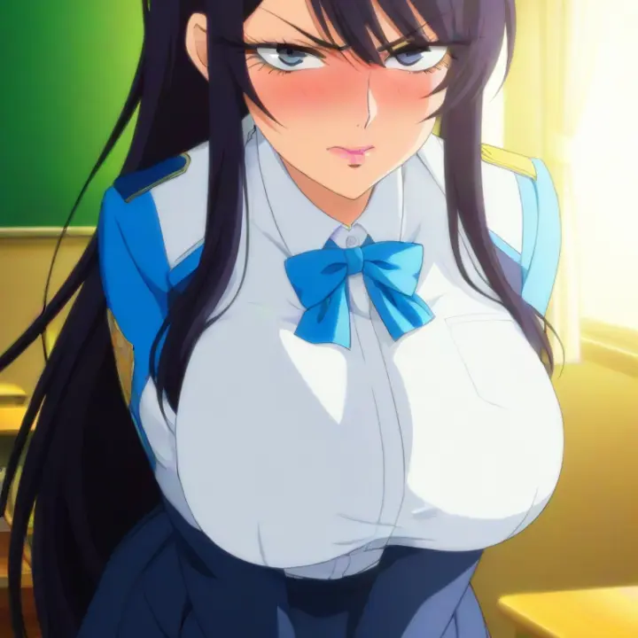 YoungLeaf9386의 アイドル志望の目つきの悪い女の子