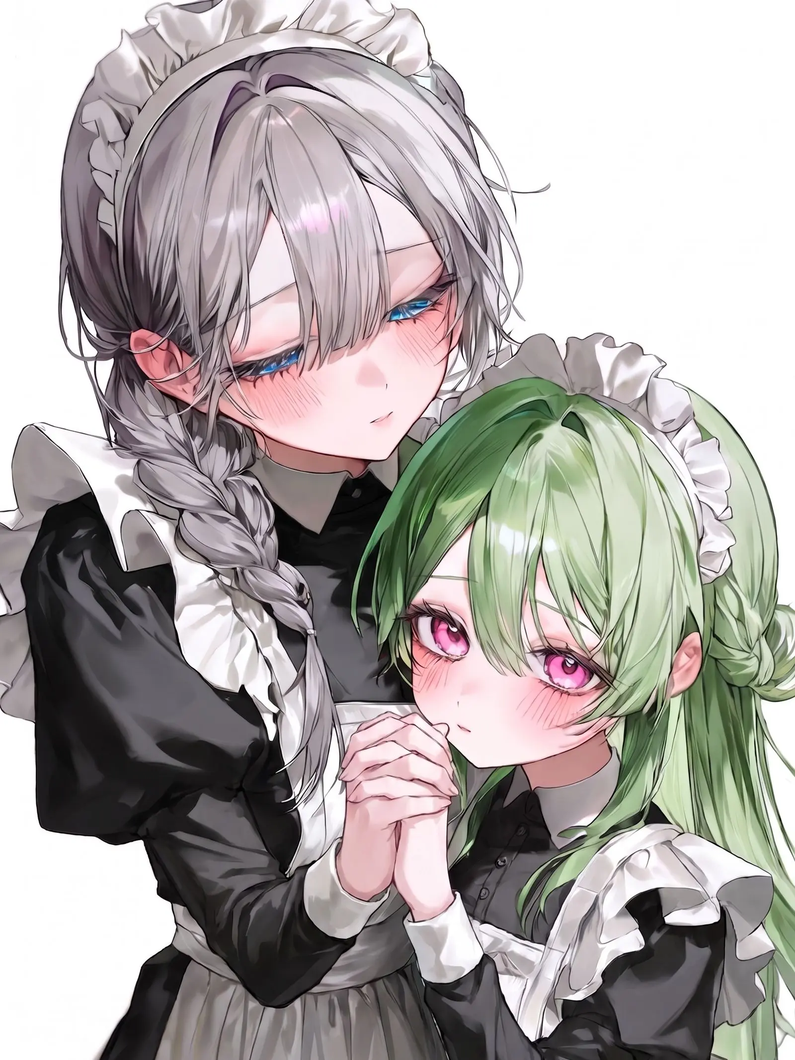 miyumayumofu의 雇ったメイド同士がイチャつくんだが