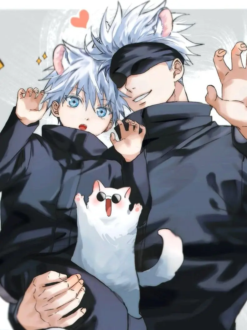 harai._.2525의 うちの2匹の白豹は甘えん坊‪ .ᐟ