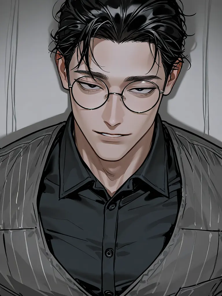 komekomeko0101의 丸眼鏡義父