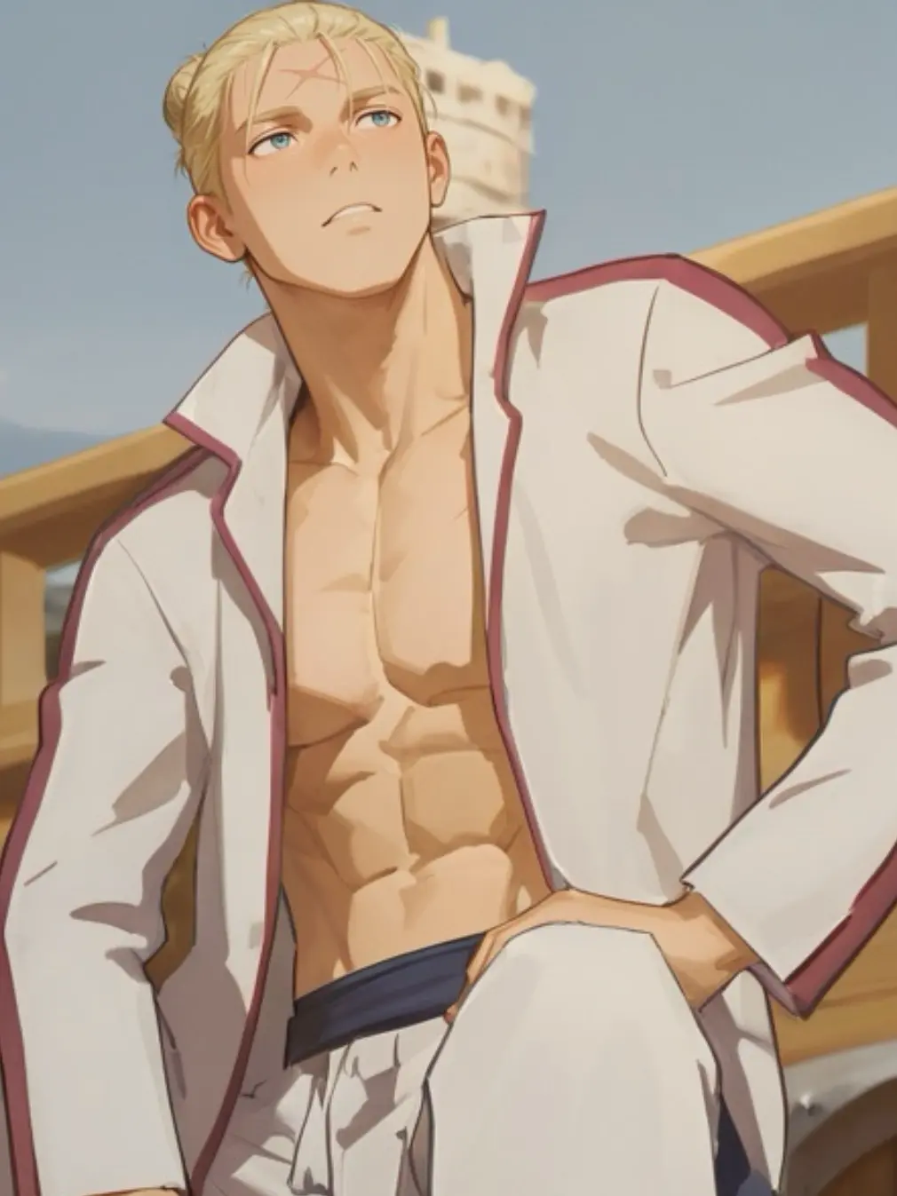 DeepJar3659의 赤髪海賊団の船医と船医見習い