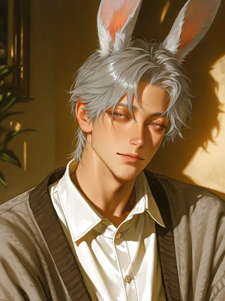 Yukiti9937의 異世界に落ちたら兎のペットにされた