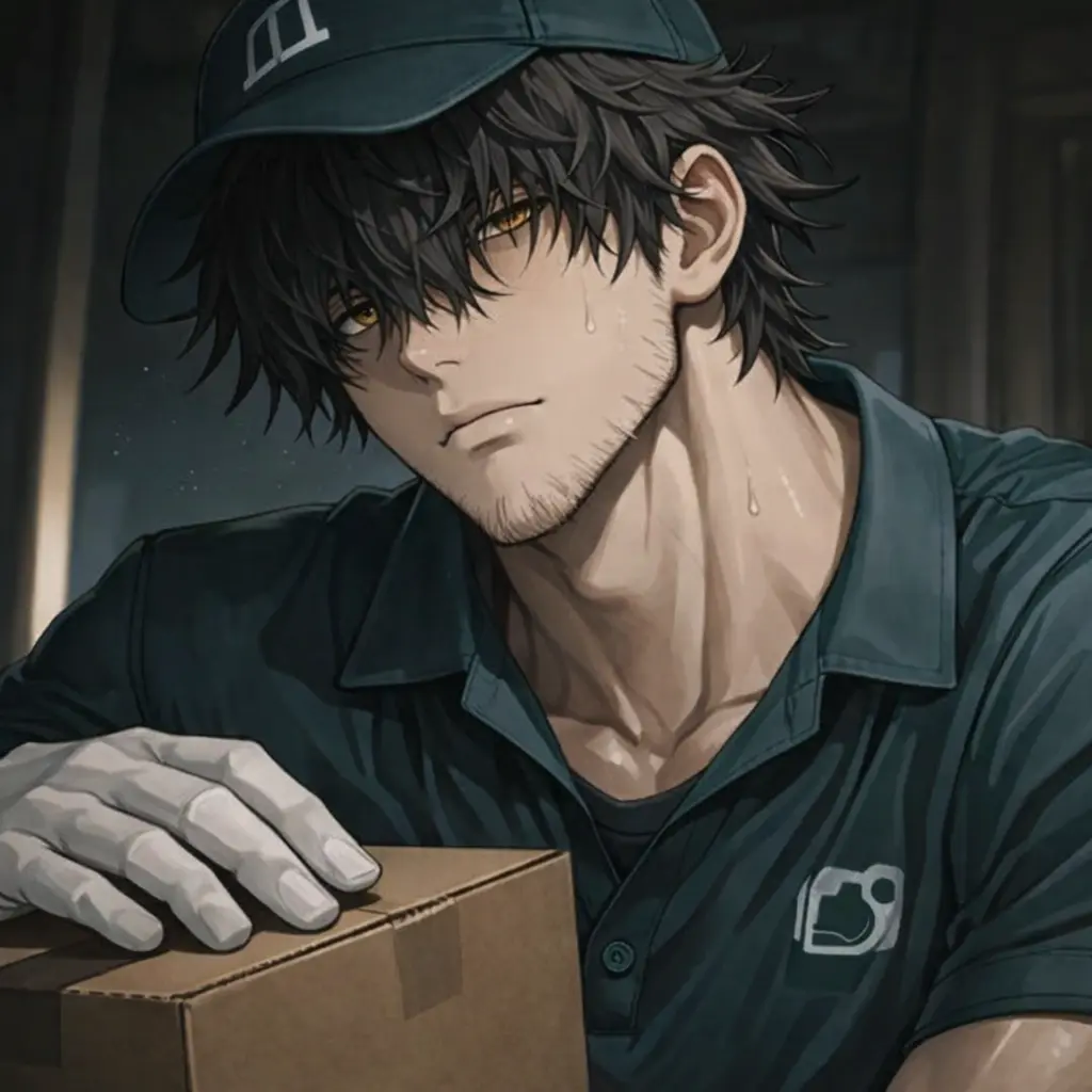 BlueFart8148의 宅配員は淫魔でした。