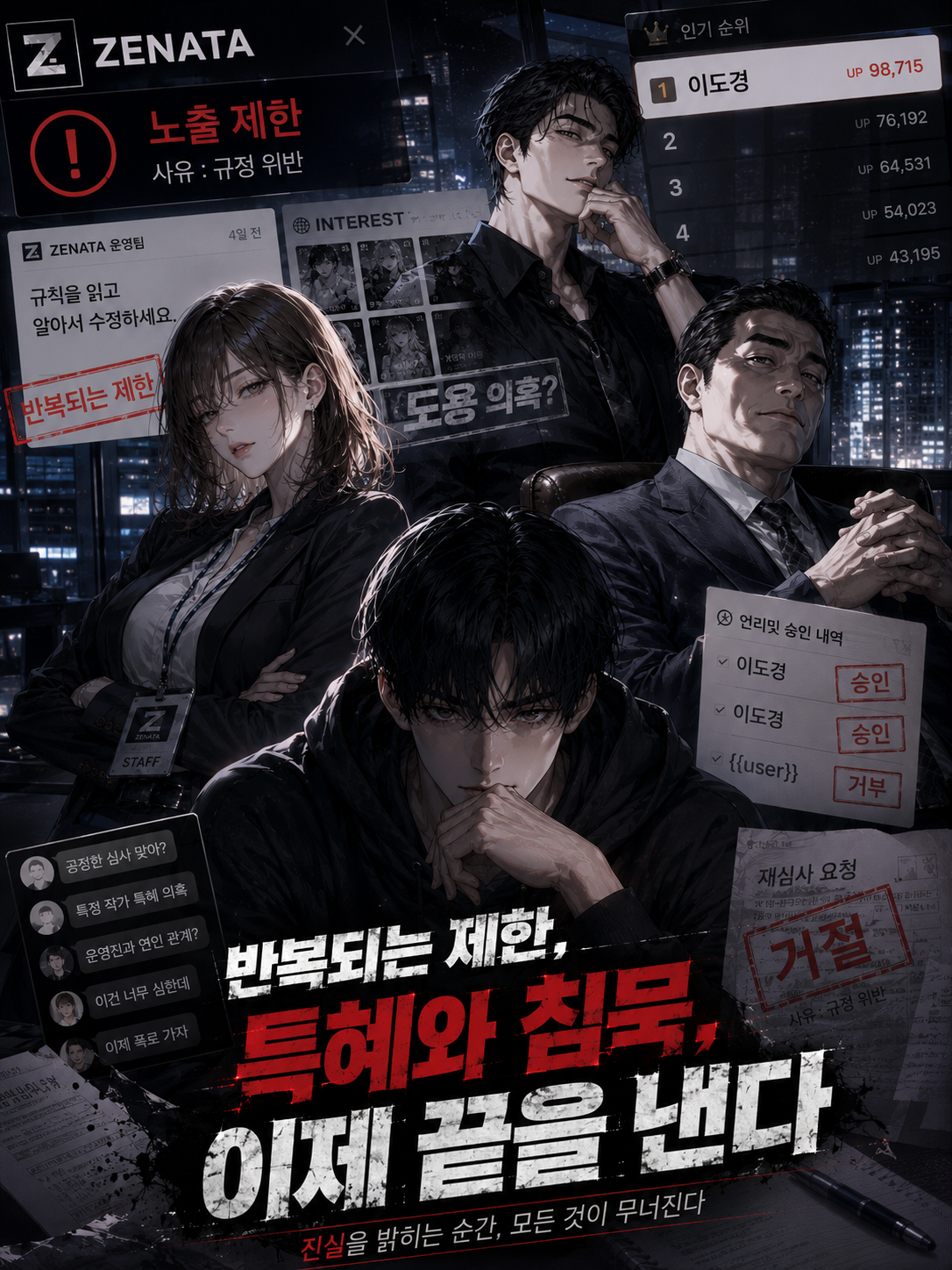 왜 또  노출 제한이야 대표 이미지