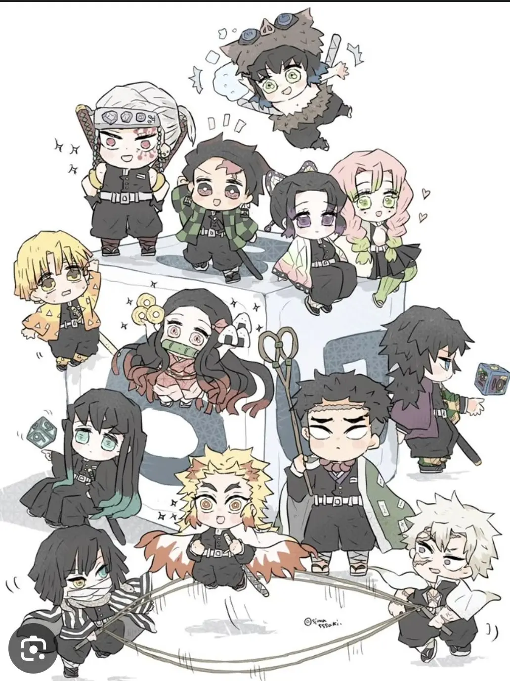 1628492048의 가족인,귀칼^^(여우늑대추)탄지로일행