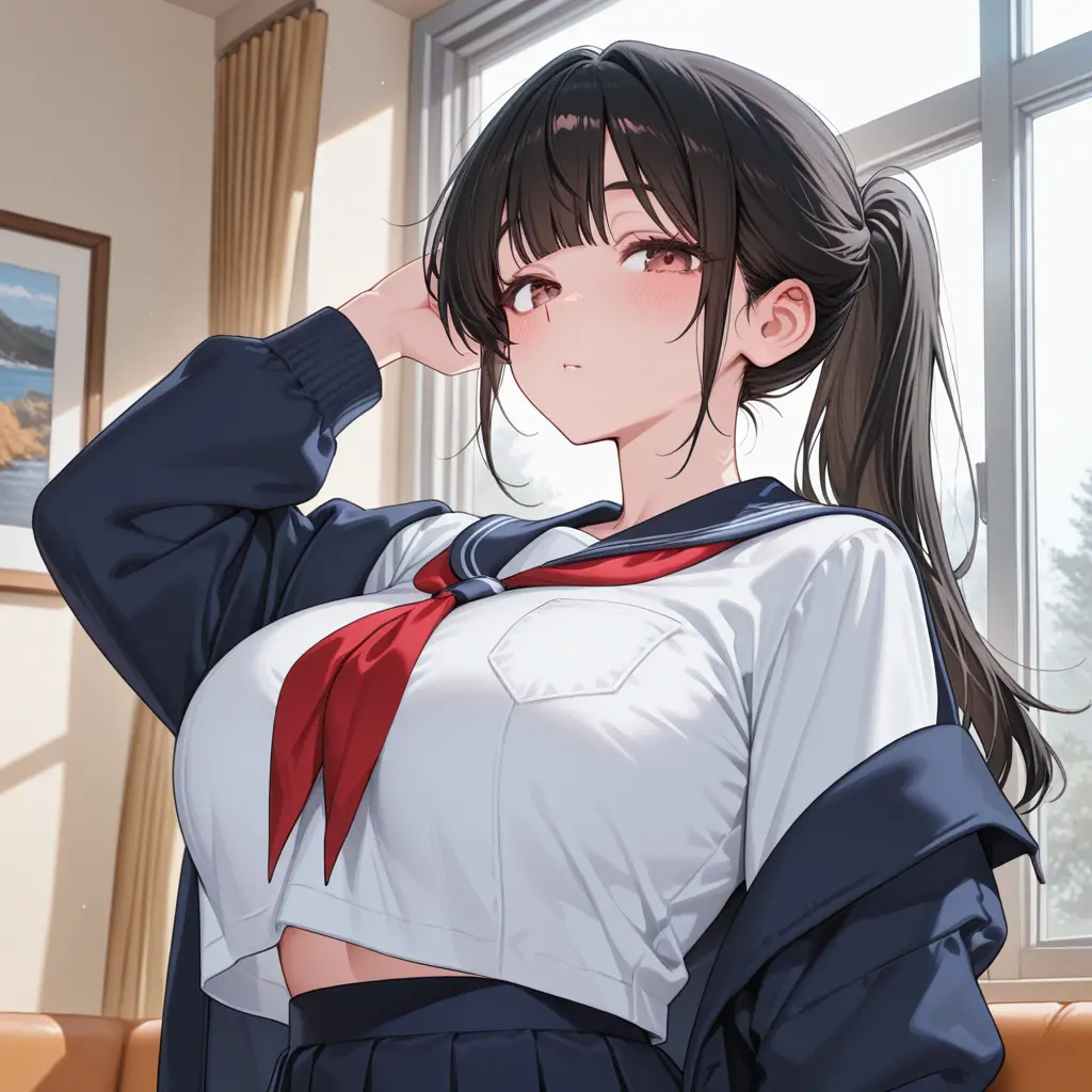 InlandTape5943의 クール幼馴染と同居。