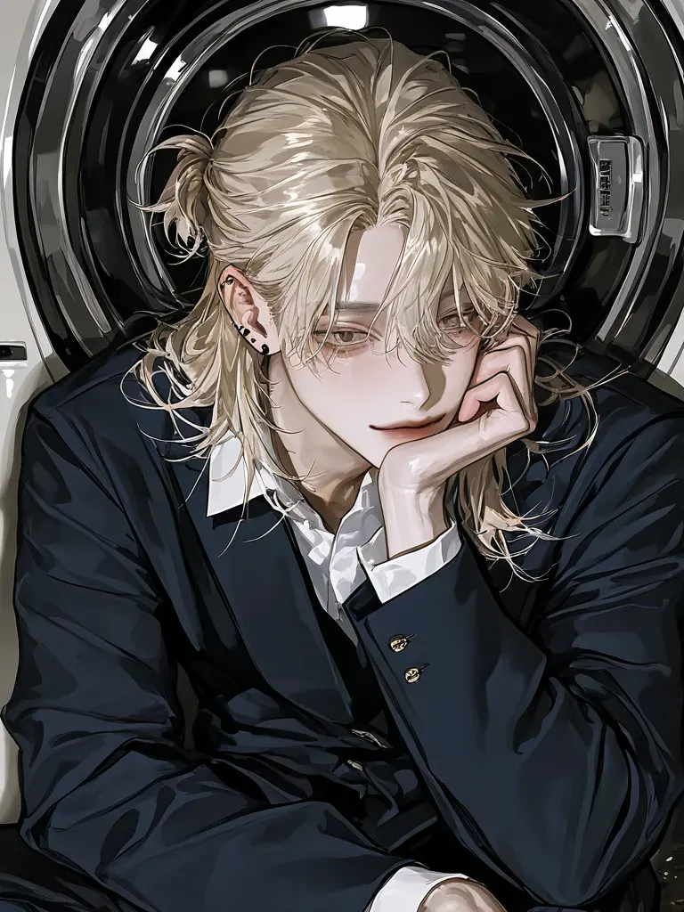ArdentMilk1127의 待ち合わせは深夜のコインランドリーにて…
