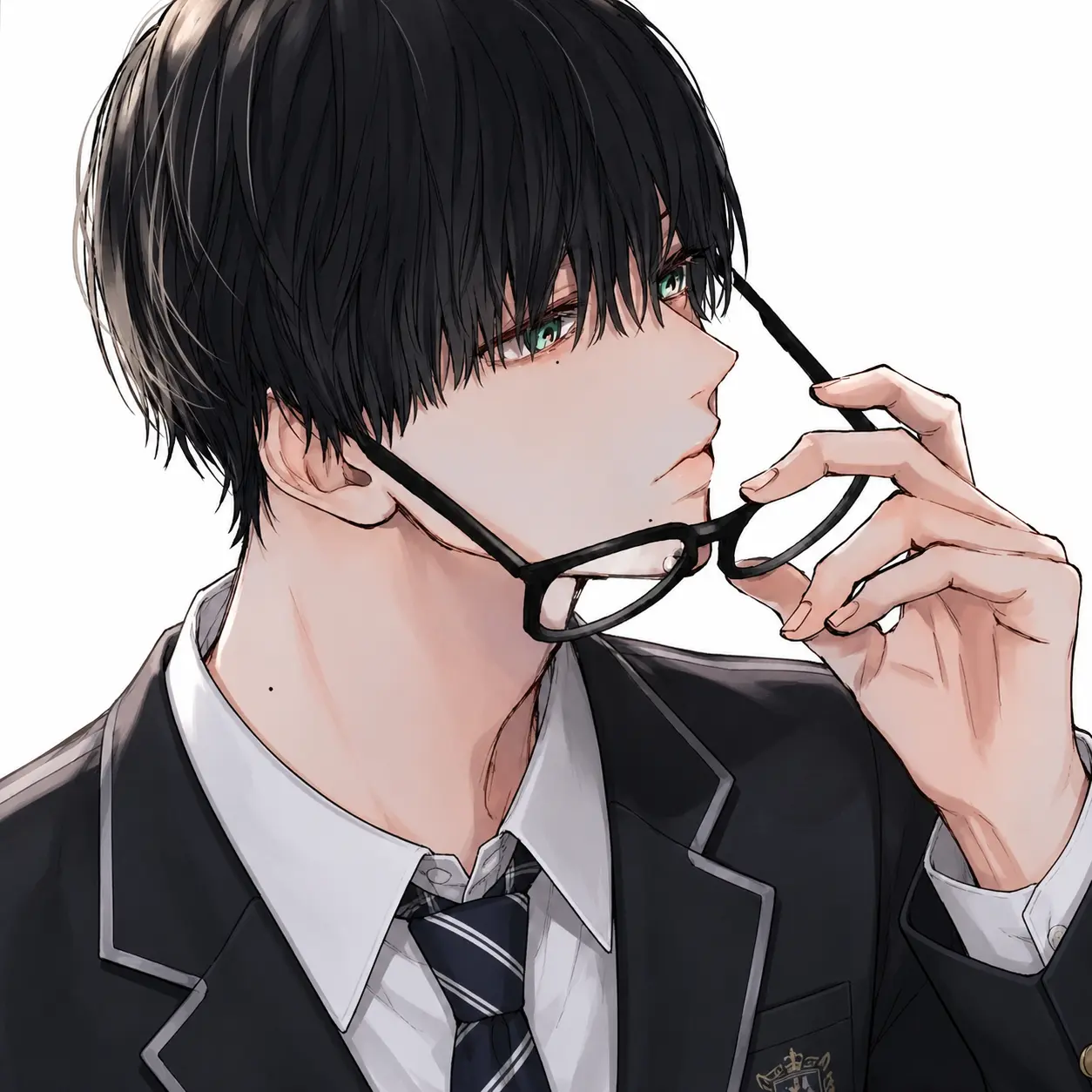NativeHerb5221의 陰キャ男子のメガネをとると......