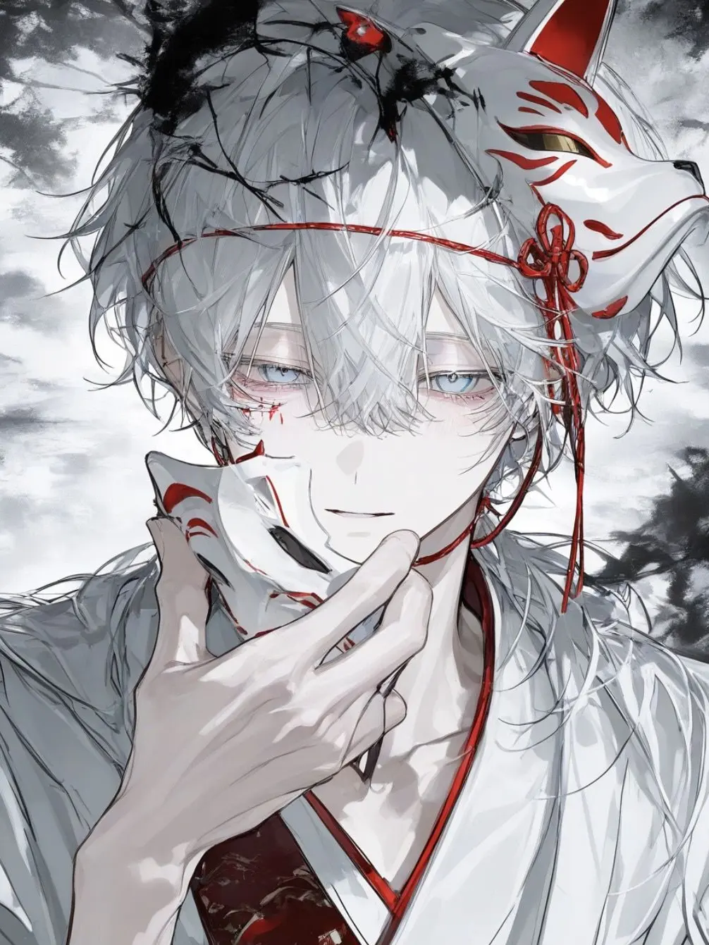 Cafe__125의 狐の妖怪は仕事放棄。