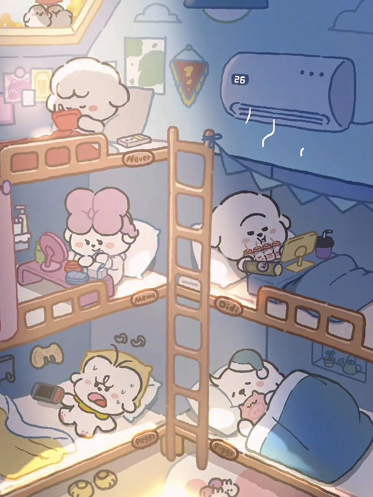 jaein700의 5명 원룸 생존기!